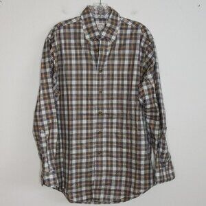 Brooks Brothers Plaid Check Button Down Shirt